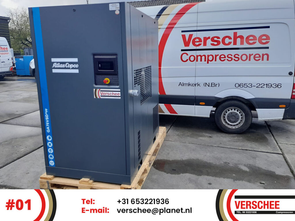 Atlas Copco GA75 schroefcompressor
